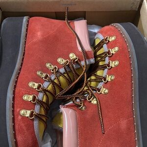 Durango Red and Black Hiker Boots
